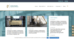 Desktop Screenshot of finance.gov.ie
